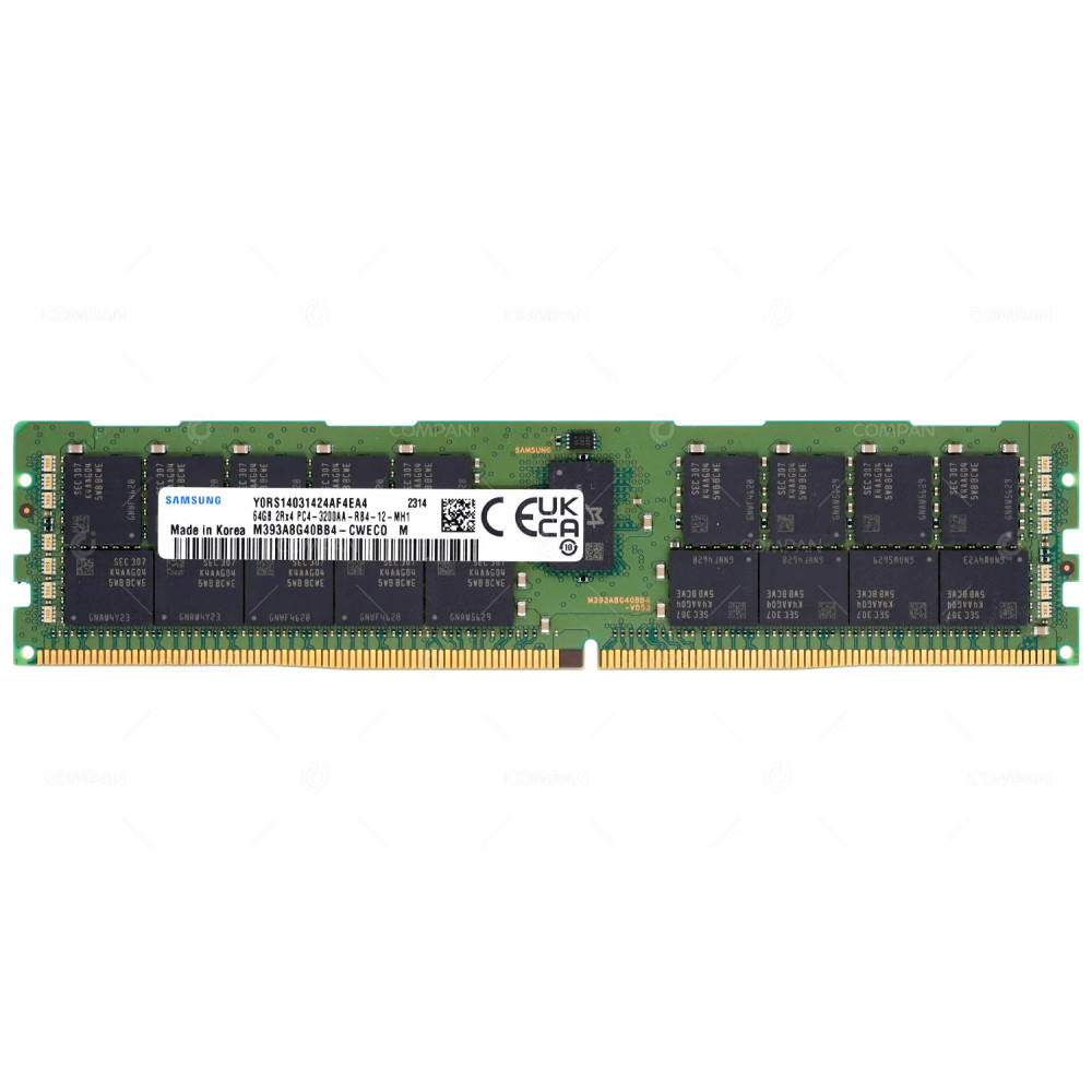 M393A8G40BB4-CWE  SAMSUNG DDR4 64GB 2RX4 PC4-25600 3200MHZ RDIMM CL22